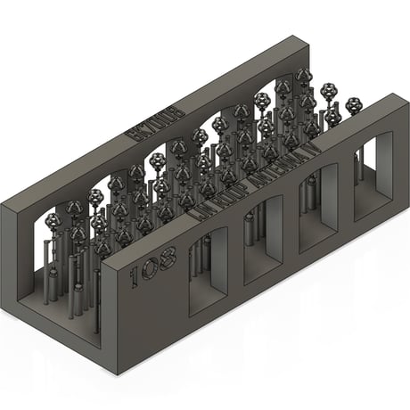 1/700 日本海軍 方位探信儀 IV (H=6mm Φ=1.3mm) GK70022D