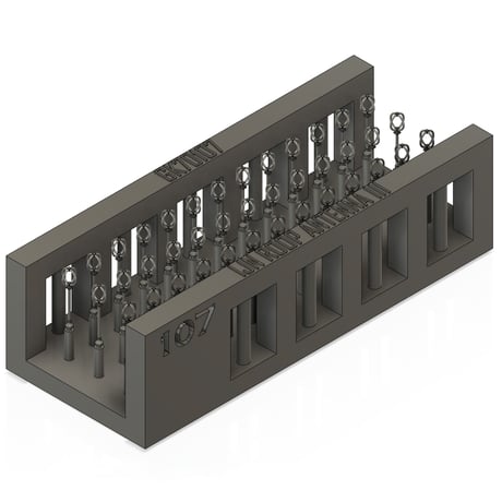 1/700 日本海軍 方位探信儀 III (H=5mm Φ=1.3mm) GK70107