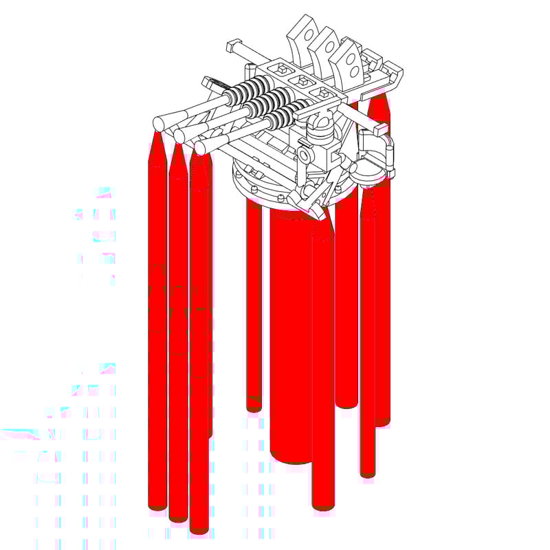 1/700 日本海軍 九六式二十五粍三聯装機銃 II GK70145 | 軍艦堂