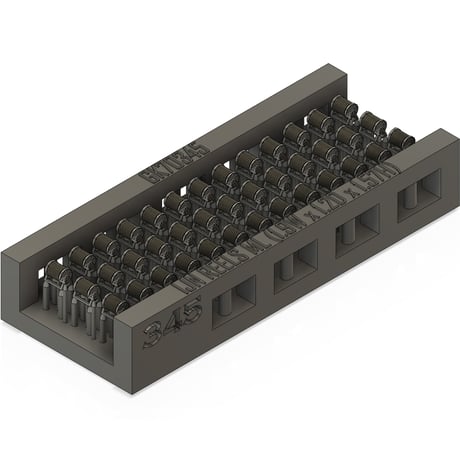 1/700 日本海軍 絡車 (完成型) ML 鋼索用 GK70345 W=1.9mm, D=1.2mm, H=1.57ｍｍ