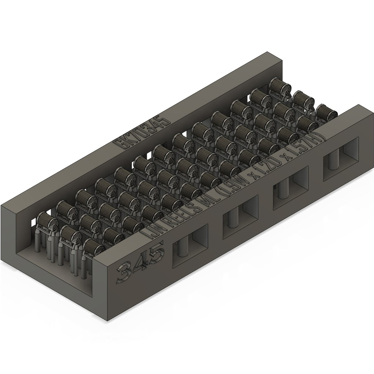 1/700 日本海軍 絡車 (完成型) ML 鋼索用 GK70345 W=1.9mm, D=1