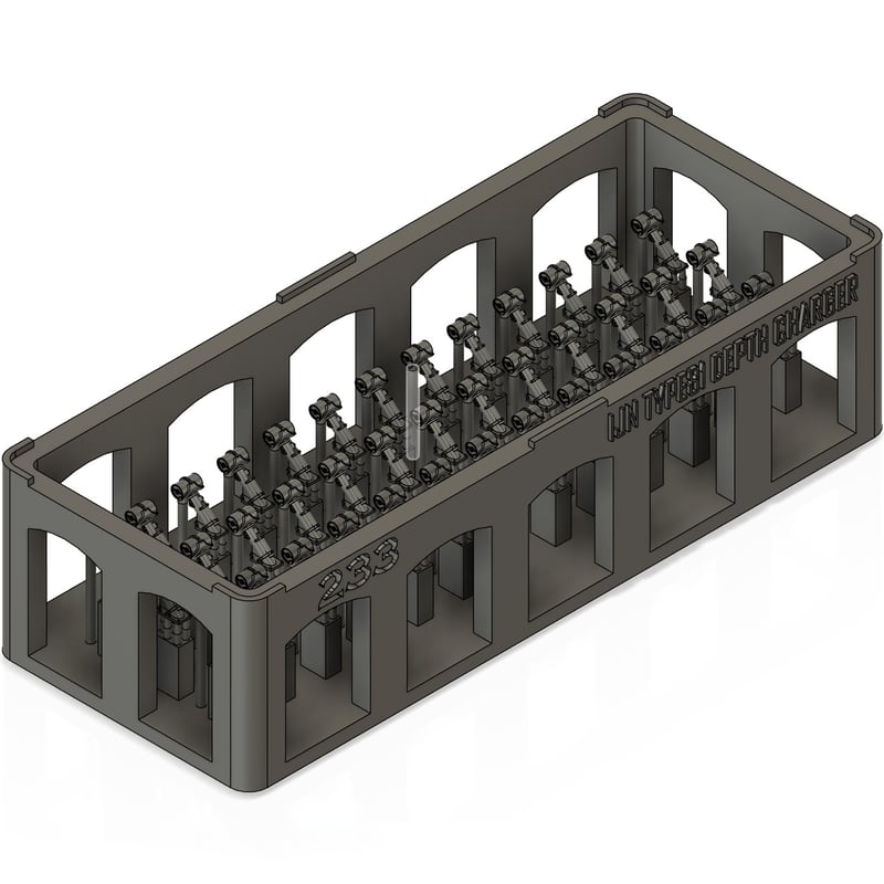 1/700 日本海軍 八一式爆雷投射機 GK70233 | 軍艦堂