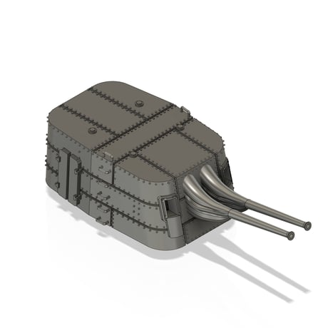 1/700 日本海軍 三年式十四糎連装砲 GK70200