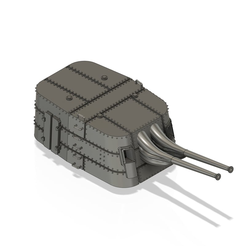 1/700 日本海軍 三年式十四糎連装砲 GK70200 | 軍艦堂