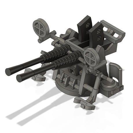 1/700 日本海軍 九六式二十五粍聯装機銃 II GK70091B