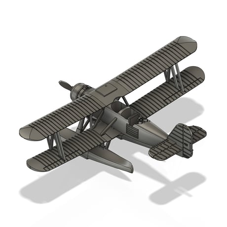 1/700 日本海軍 九四式二号水上偵察機 E7K2 (両翼展開状態) GK70270