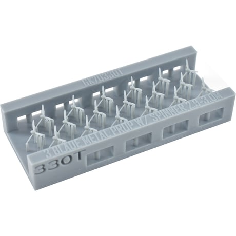 1/700 スピナー金属製三翅プロペラΦ2.9～3.0m GK70330 / GK70330T / GK70330P