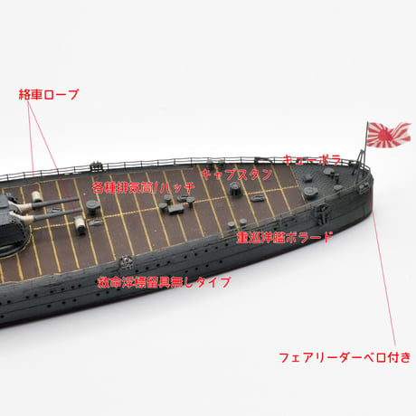 1/700 日本海軍 キューポラ II (煙幕覗き窓) GK70007
