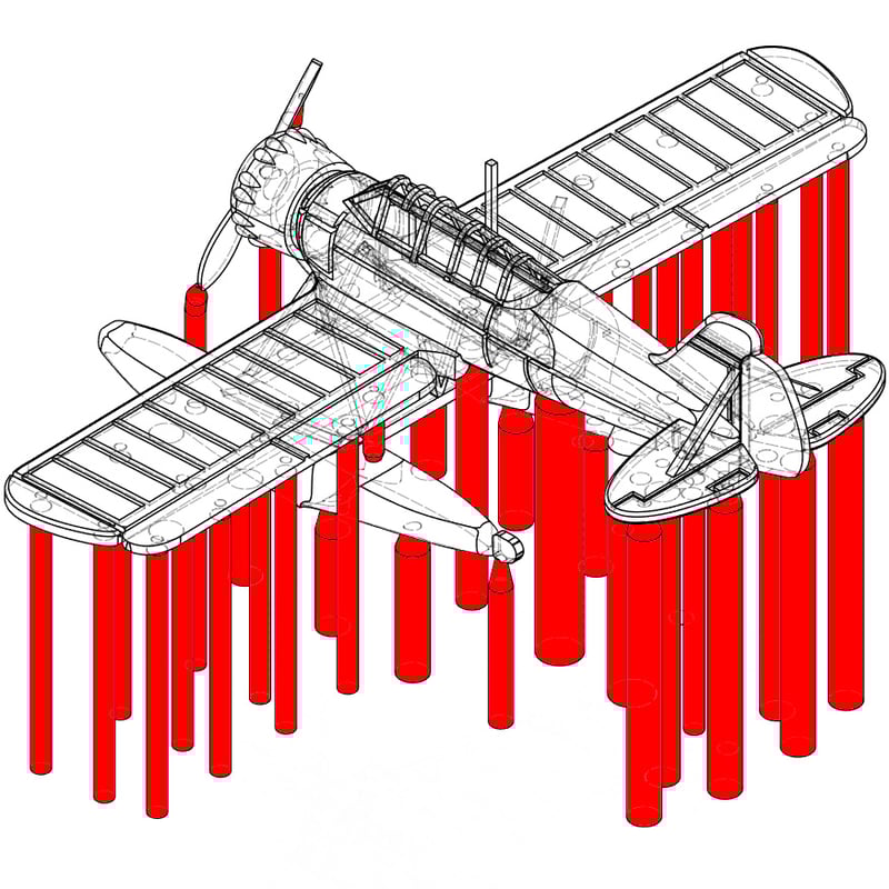 1/700 日本海軍 零式小型水上機 E14Y1 GK70258 | 軍艦堂