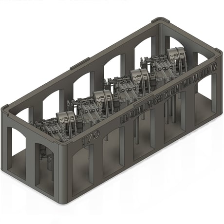 1/700 日本海軍 四十口径八九式十二糎七聯装高角砲A2型 GK70170