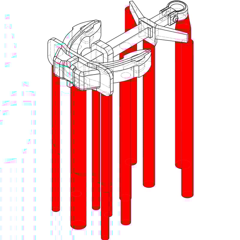 1/700 日本海軍副錨 I (巡洋艦軽空母用) GK70131 | 軍艦堂