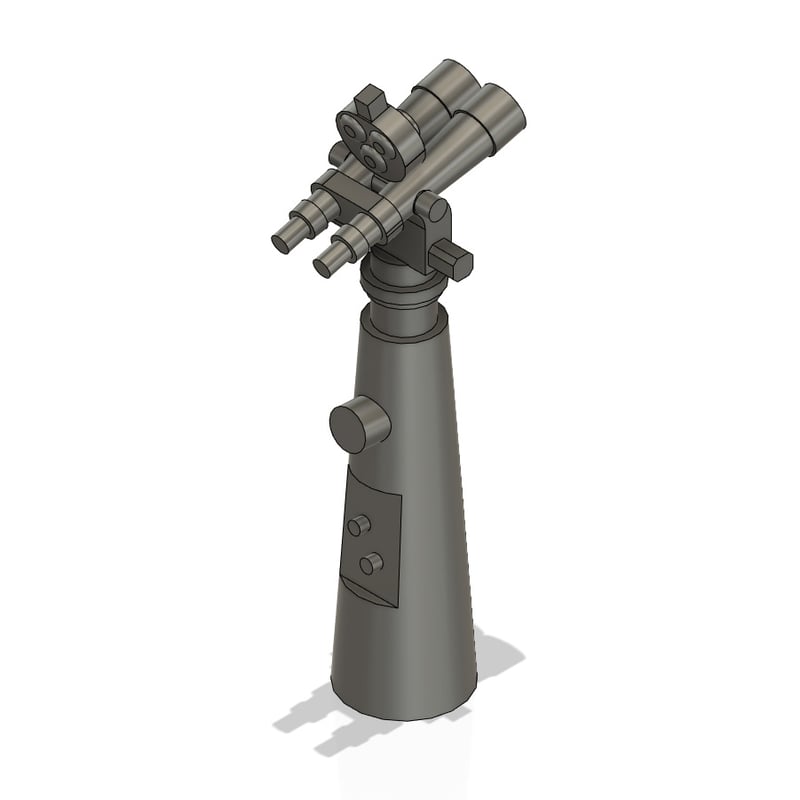 海川山 1/700 日本海軍 山川燈付12cm 双眼望遠鏡 GK70117 | 軍艦堂