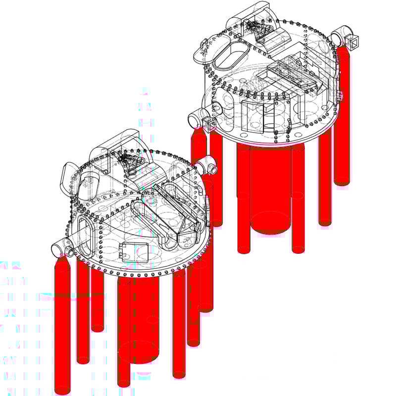 1/700 日本海軍 九四式高射装置 III (秋月型用) GK70365 | 軍艦堂