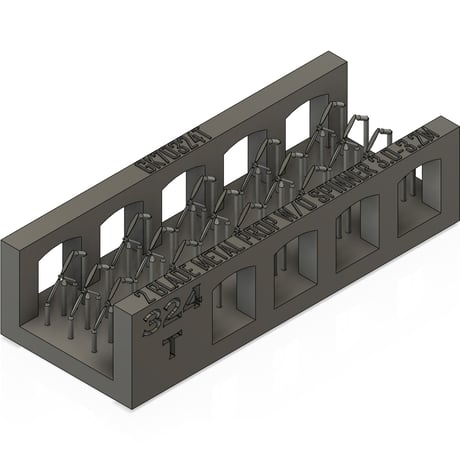 1/700 金属製二翅プロペラΦ3.0～3.2m (シャフト付き) GK70324T