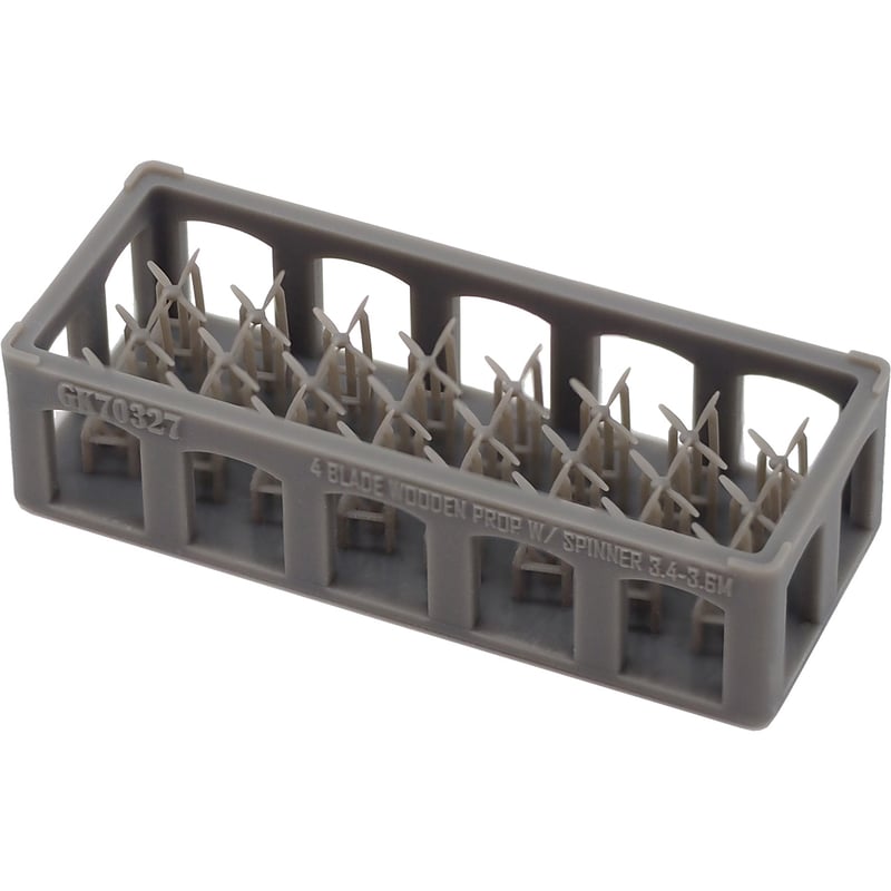 1/700 スピナー木製四翅プロペラΦ3.4～3.6m GK70327 / GK70327T