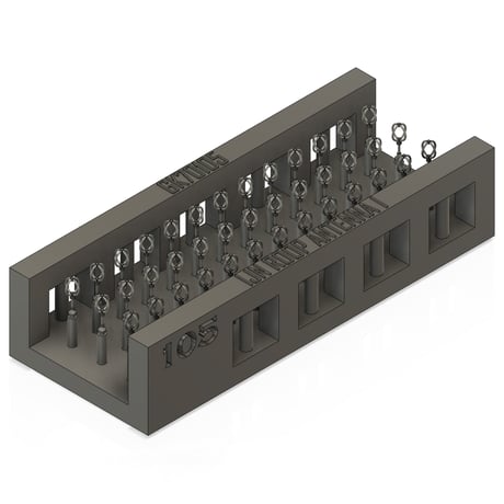 1/700 日本海軍 方位探信儀 I (H=3mm Φ=1.3mm) GK70105