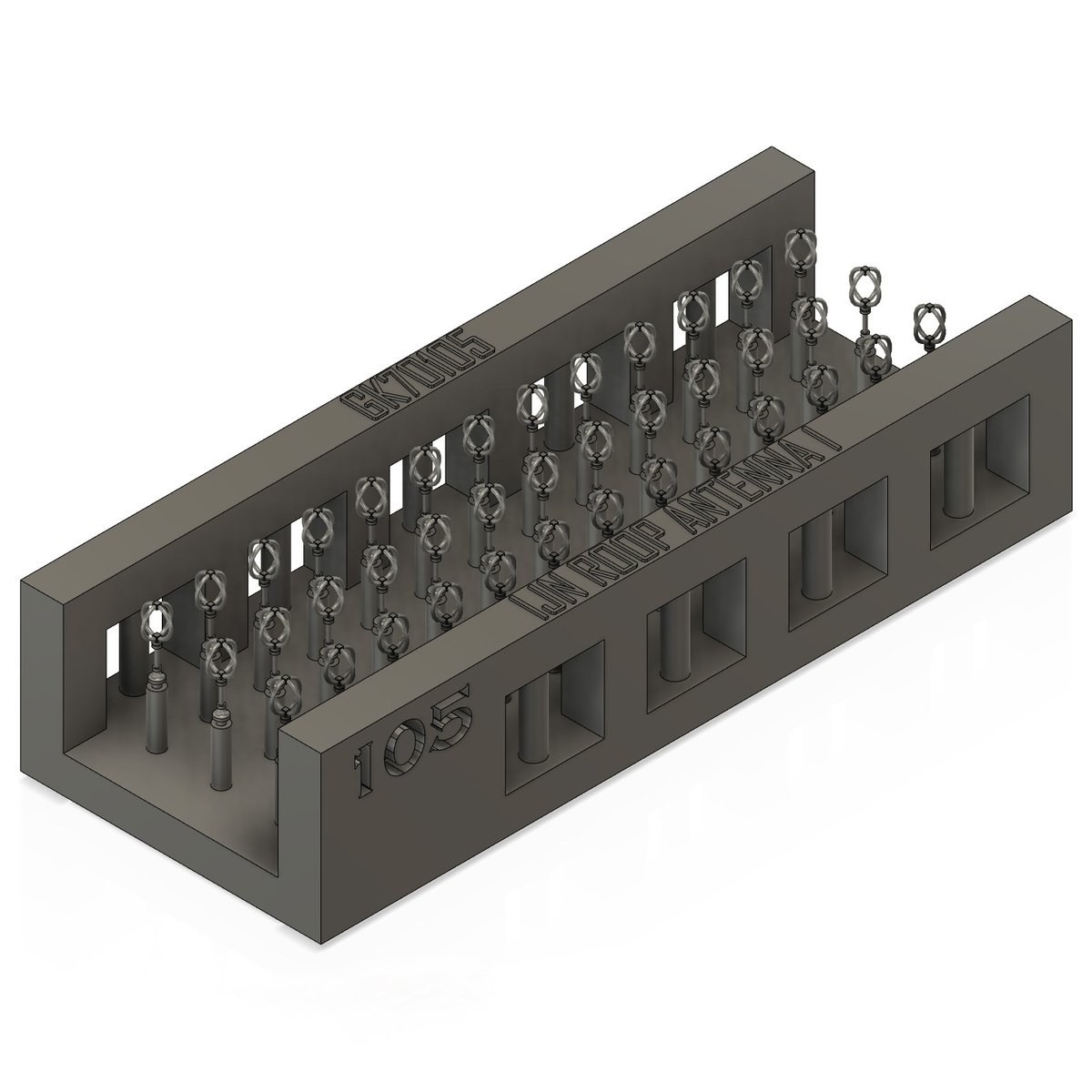 1/700 日本海軍 方位探信儀 I (H=3mm Φ=1.3mm) GK70105 | 軍艦堂