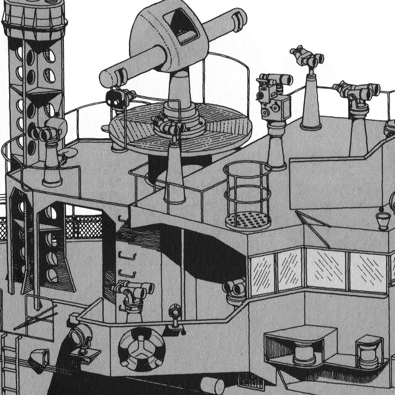 1/700 日本海軍 12cm双眼望遠鏡 GK70116 | 軍艦堂