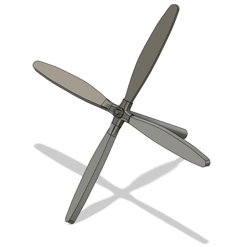 1/700 木製四翅プロペラΦ3.2m GK70322 / GK70322T | 軍艦堂