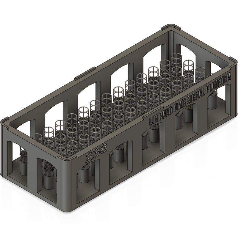 1/700 日本海軍手旗信号台 GK70238 | 軍艦堂