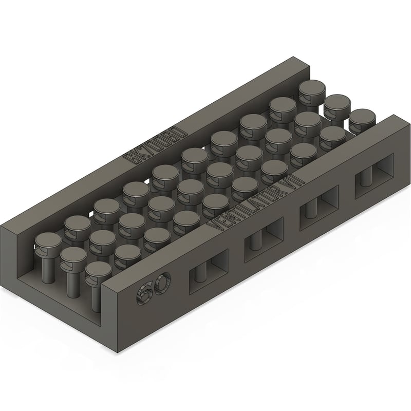 白磁染付仏塔　b81M 2420 1/700 キノコ型通風筒(開口型大) GK70060 | 軍艦堂