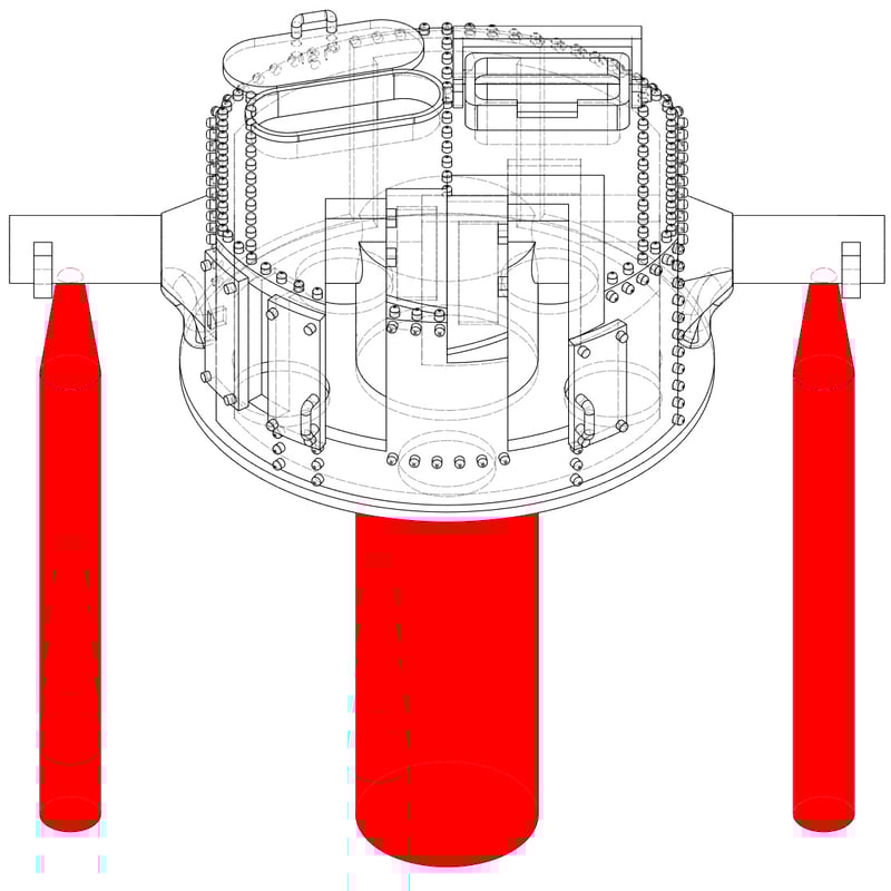 海底軍艦　4種セット‼︎ ドリル先端レジン新造形しました海底軍艦轟天号 | NetAudioと