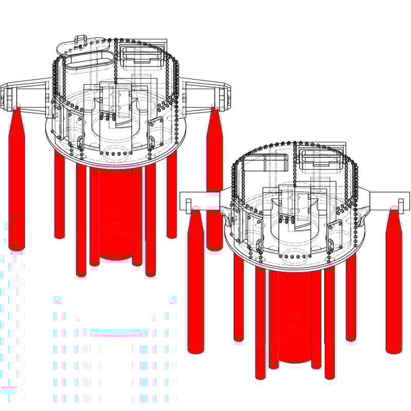 1/700 日本海軍 九四式高射装置 I (大和型用) GK70160 | 軍艦堂