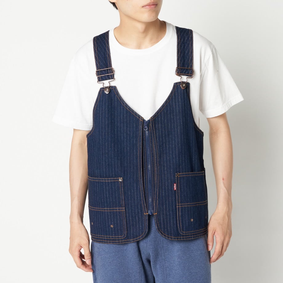 トップス Nagonstans peplam vest 470IS430-0811 nagonstans(ナゴンスタンス)｜Water Repellentストレッチ