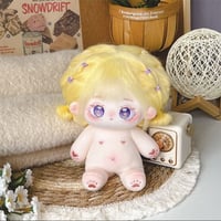 無属性 ぬいぐるみ 20cm 着せ替えぬいぐるみ 白髪赤目女の子 綿人形