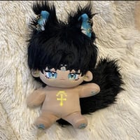 20cm 無属性 ぬいぐるみ 着せ替えぬいぐるみ 黒髪青い目男の子 綿人形 コットンドール キャラクターぬいぐるみ