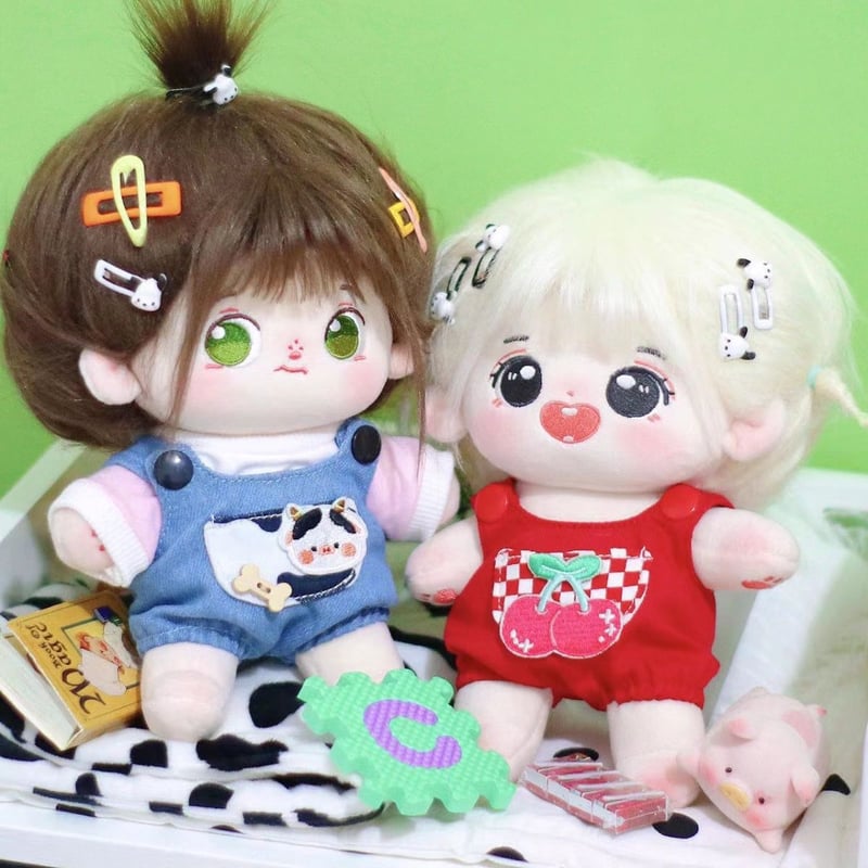 ミニ洋服 20cm 着せ替えぬいぐる服 オーバーオール ぬいぐるみ ミニ洋服 20cm 着せ替えぬいぐる服 オーバーオール ぬいぐるみ