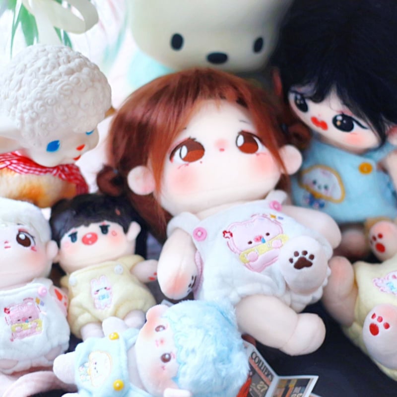 ミニ洋服 10cm 着せ替えぬいぐる服 ロンパース ぬいぐるみ