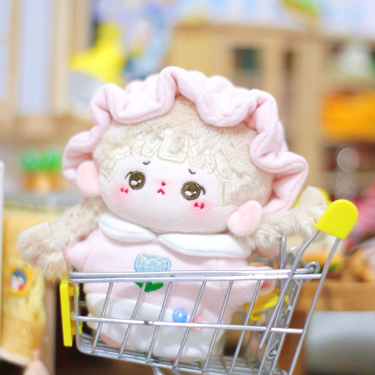 着せ替えぬいぐるみ　正規品　2体セット　ぬいぐるみ　10cm　No.U116 2O-809【10cm】ピクニック日和なセット | Little Closet │ ぬい