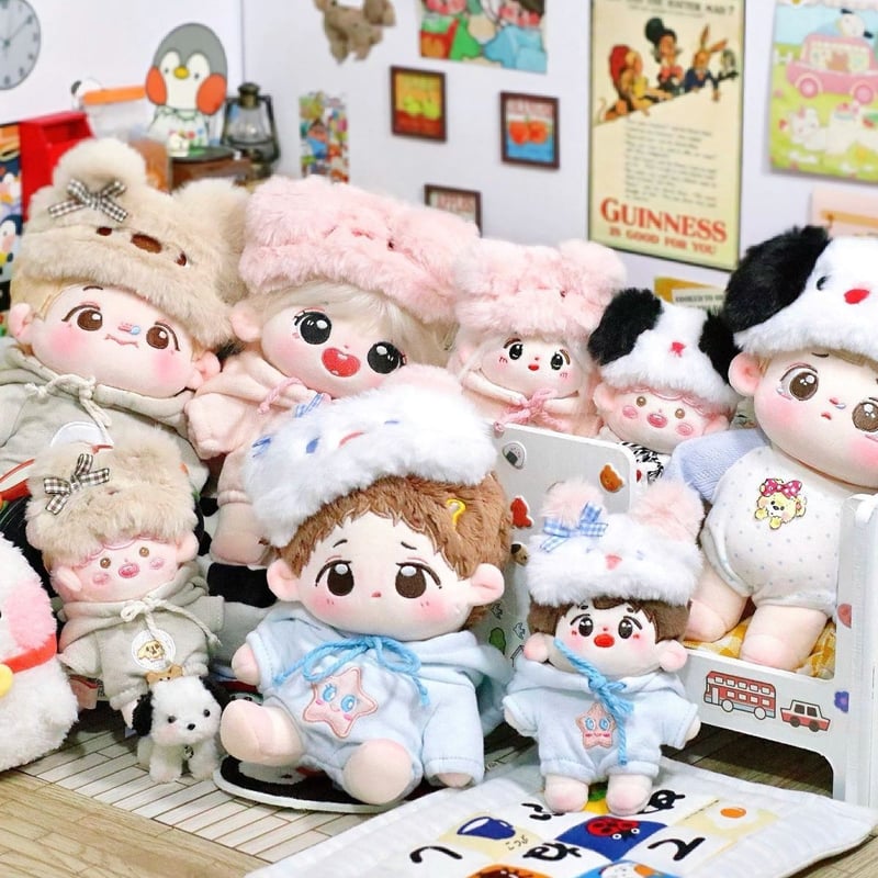 着せ替えぬいぐるみ　正規品　韓国風　ぬいぐるみ　20cm　No.BA58 着せ替えぬいぐるみ 正規品 韓国風 ぬいぐるみ 20cm No.BL02