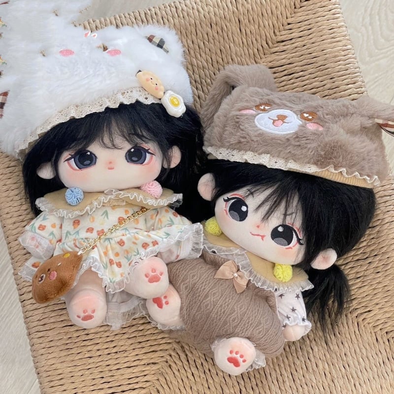 ミニ洋服 20cm 着せ替えぬいぐる服 ヘッドギア ドレス ミニ洋服 20cm 着せ替えぬいぐる服 ヘッドギア ドレス