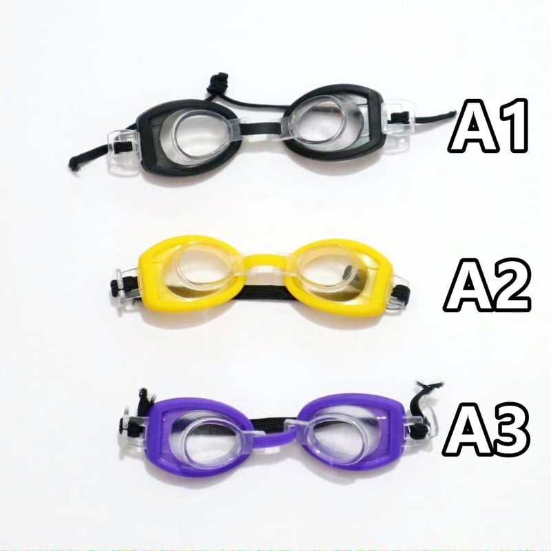 ミニメガネ 10cm 着せ替えぬいぐる水泳用メガネ ぬいぐるみスイミング