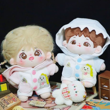 ミニ洋服 20cm 着せ替えぬいぐる服 恐竜ロンパース ぬいぐるみコスチューム 着せ替え人形洋服 日常服人形 綿人形衣装 ドールウェア アクセサリー