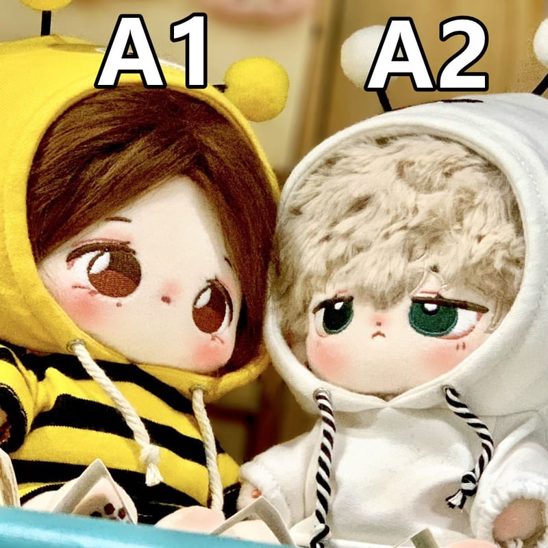 10cm ミニ洋服 パーカー 20cm 着せ替えぬいぐる服 ぬいぐるみ