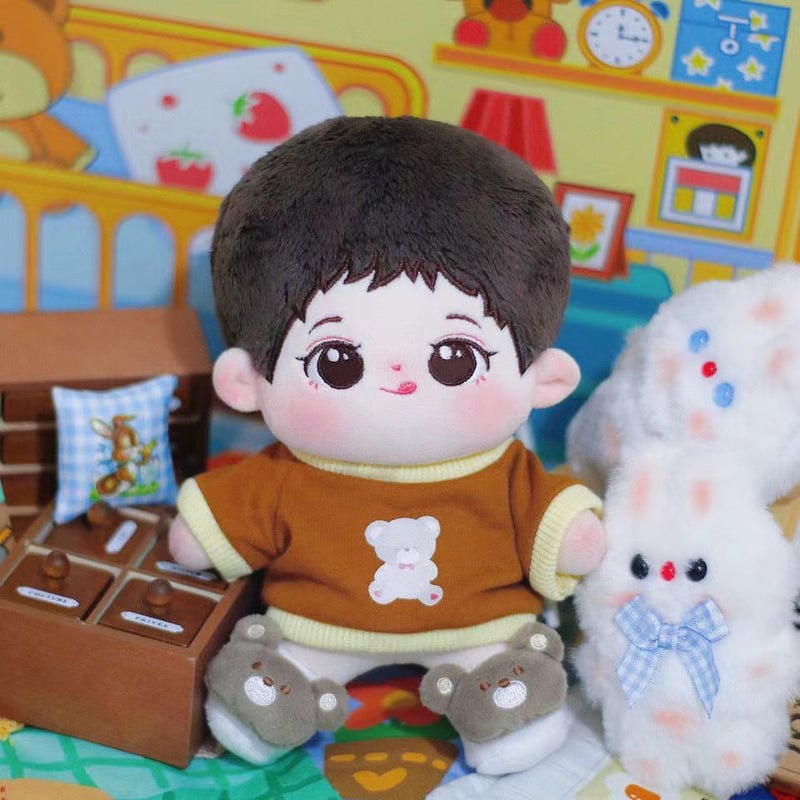 ミニ洋服 20cm 着せ替えぬいぐる服 Tシャツ ぬいぐるみコスチューム