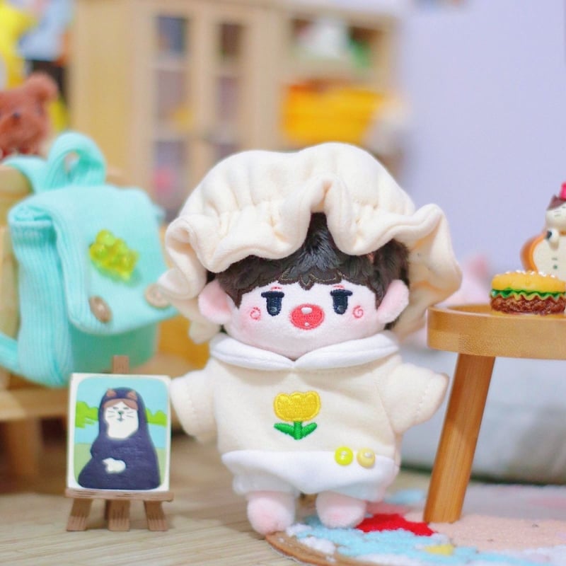 POTEPUN Factory 10cm 着せ替えぬいぐる 2点セット ミニ洋服 10cm 着せ替えぬいぐる服 ロンパース