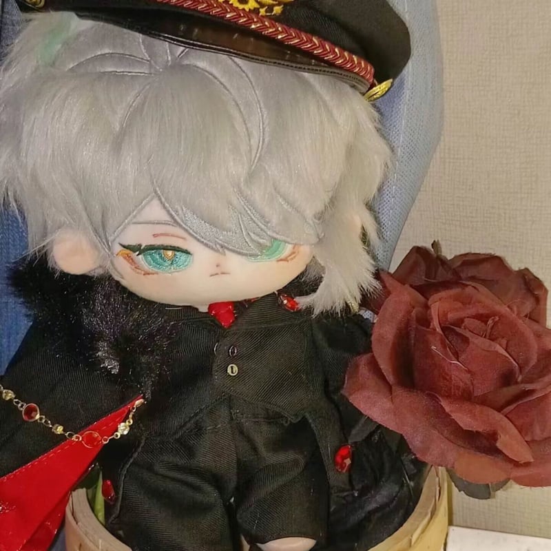 20cm 無属性 ぬいぐるみ 獣耳付け男の子 着せ替えぬいぐるみ 青檸 原神