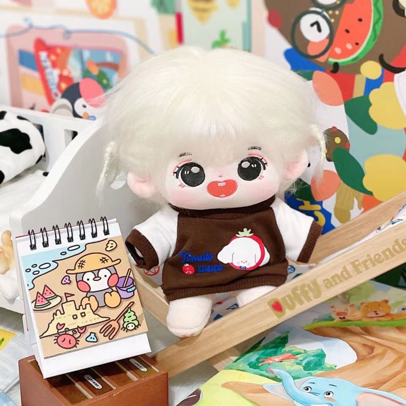 ミニ洋服 20cm 着せ替えぬいぐる服 Tシャツ ぬいぐるみコスチューム