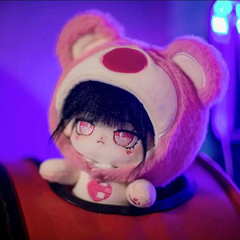 キャラクターぬいぐるみ ピンク髪 オッドアイ 18131-5132-