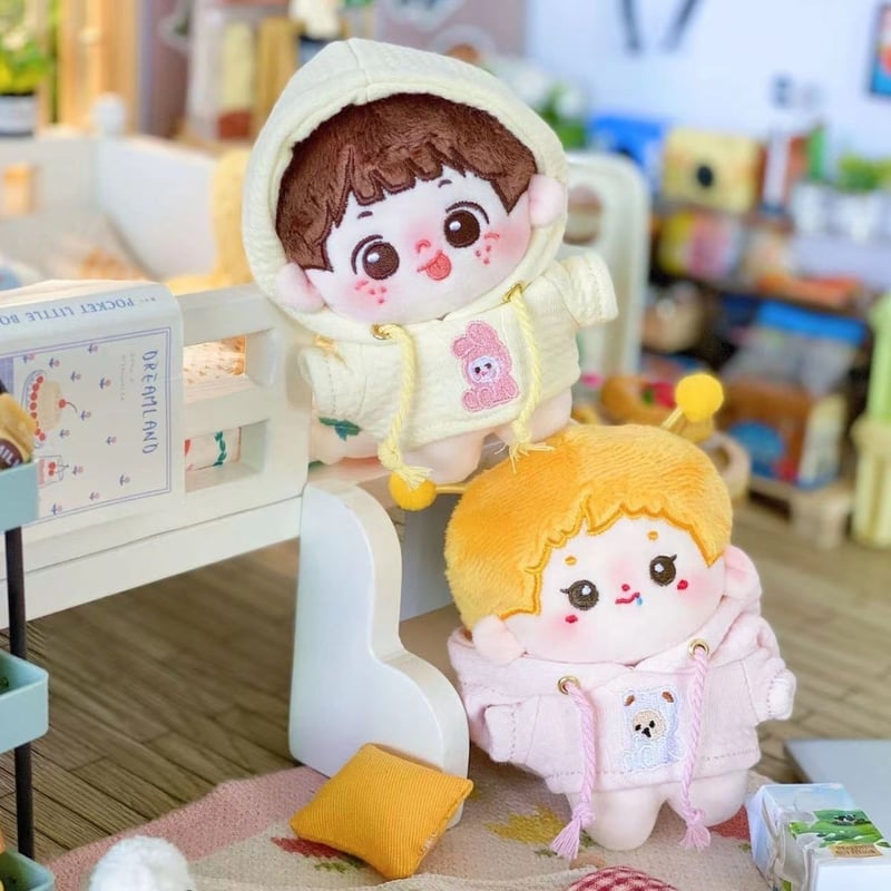 無属性 ぬいぐるみ 男の子 女の子 10cm 10cm 無属性 ぬいぐるみ 男の子 着せ替えぬいぐるみ 獣耳付け綿人形