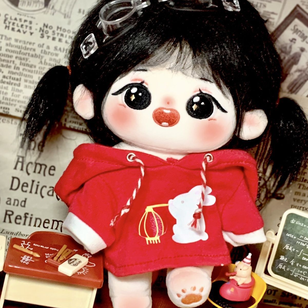 5cmミニ洋服 10cm 着せ替えぬいぐる服 20cm パーカー ぬいぐるみ