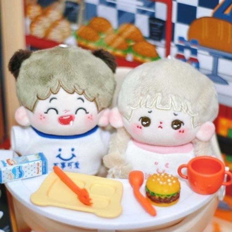 10cm 無属性 ぬいぐるみ 着せ替えぬいぐるみ 綿人形 コットンドール