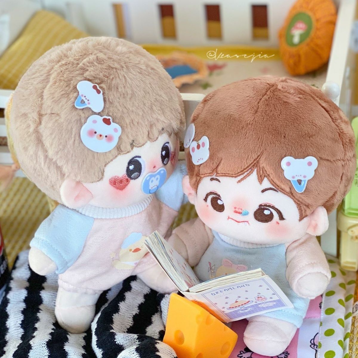 ミニ洋服 20cm 着せ替えぬいぐる服 ロンパース ぬいぐるみコスチューム