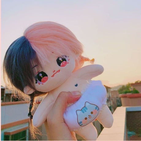 無属性 ぬいぐるみ 20cm 着せ替えぬいぐるみ 女の子 綿人形 甜膩 コットンドール キャラクターぬいぐるみ