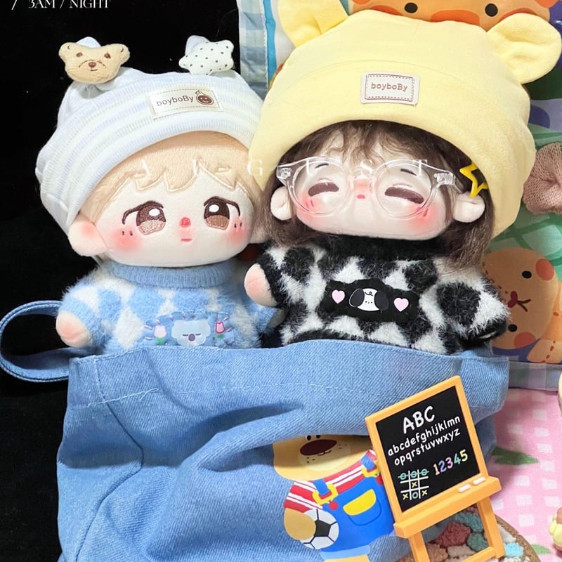 ミニ洋服 20cm 着せ替えぬいぐる服 セーター ぬいぐるみコスチューム