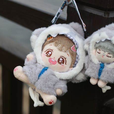 ミニ洋服 10cm 20cm バッグ 着せ替えぬいぐる服 ジャンプスーツ ショルダーバッグ ぬいぐるみコスチューム 着せ替え人形洋服 日常服人形 綿人形衣装 ドールウェア アクセサリー